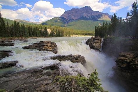 Athabasca Falls Canada 1 Photograph by Mo Barton