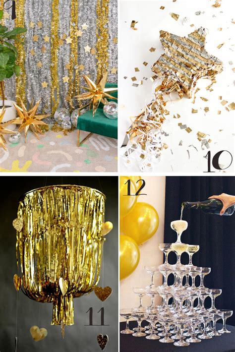 12 New Year's Eve Party Decorations To Ring iN the new year | Pretty ...