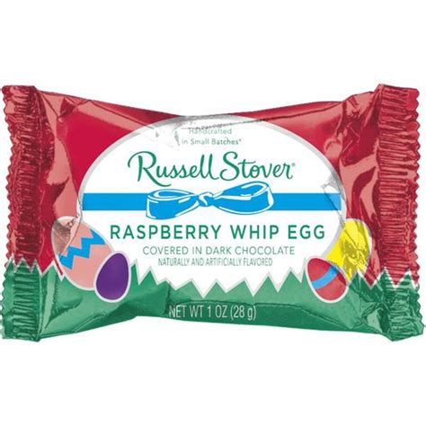 Russell Stover 1 oz Raspberry Whip Chocolate Covered Easter Egg ...