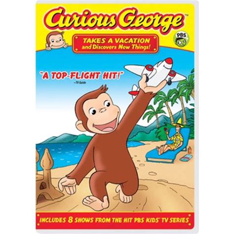 Curious George: Takes A Vacation & Discovers New Things (DVD) - Walmart ...