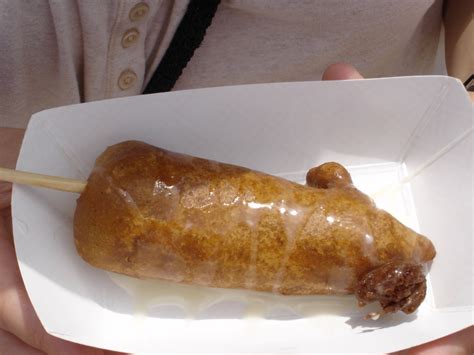 Deep fried butter on a stick | Yes, we had one at the Iowa S… | Flickr