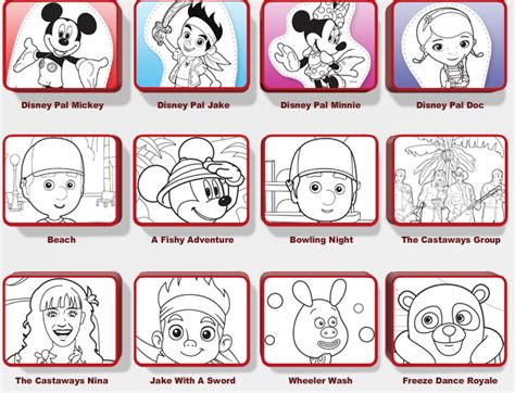 Free Disney Junior Coloring Pages