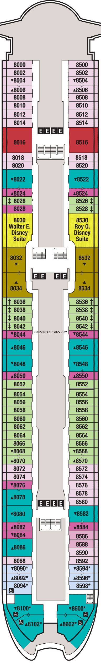 Disney Wonder Deck Plans, Diagrams, Pictures, Video