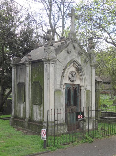 The Woolley Mausoleum. Brompton Cemetery, London