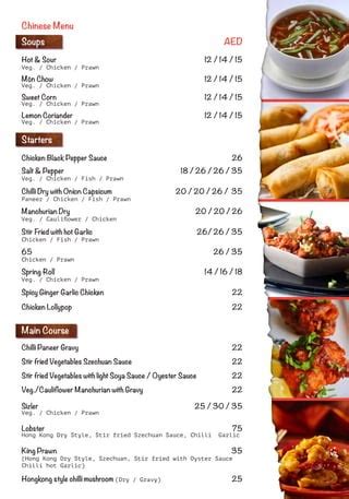 Bukhara restaurant menu | PDF