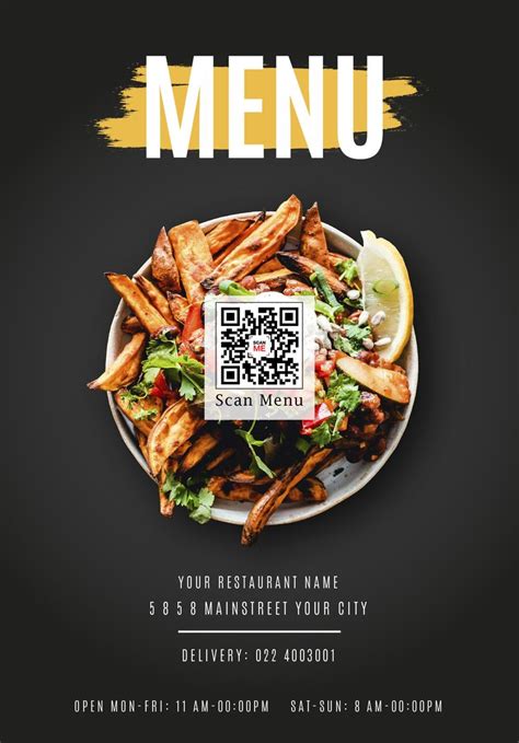 Restaurant Menu QR Codes | How to Create Menu with QR Codes | Menu ...