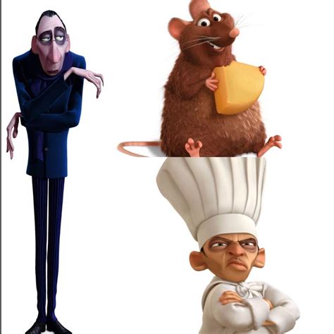 Ratatouille Chef Characters