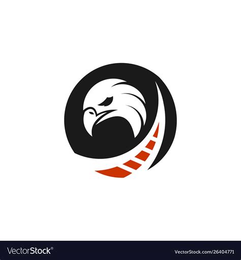 Eagle logo template Royalty Free Vector Image - VectorStock