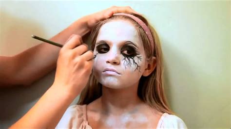 Halloween Make Up Zombie-Ghost Tutorial | Kids zombie makeup, Zombie ...