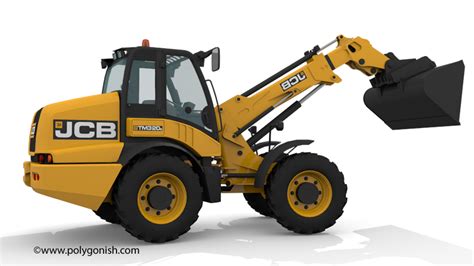 JCB TM320 - Polygonish - 3D Model Store