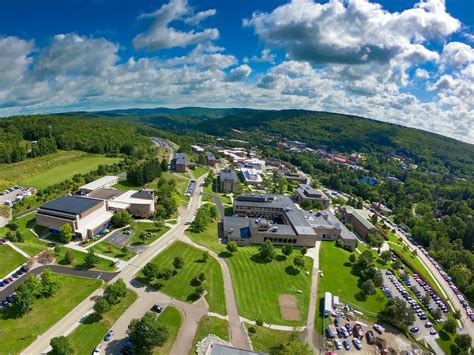 Alfred State College, Alfred, New York, USA [3186x2390] : r/AerialPorn