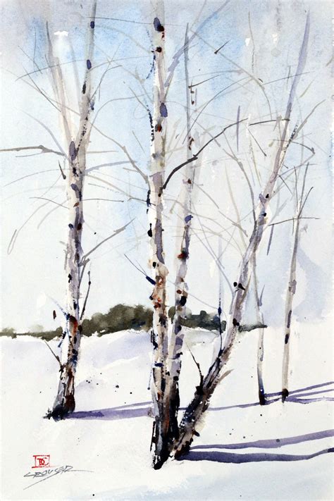 BIRCH TREES - The Art of Dean Crouser