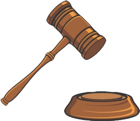 Gavel clipart trial, Gavel trial Transparent FREE for download on ...