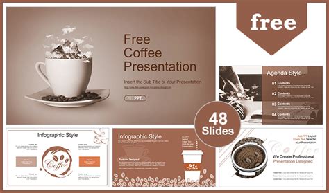 Coffee PowerPoint Templates - Slidesgo templates