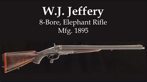 For Sale W.J. Jeffery 8-Bore Elephant Rifle Mfg. 1895 | AfricaHunting.com