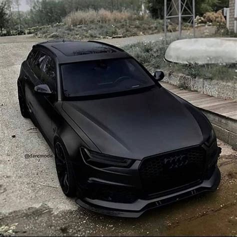 Full black Audi RS6 | Black audi, Audi rs6, Audi