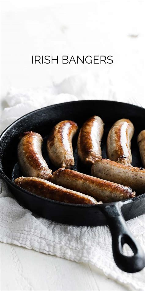 Homemade Irish-Style Bangers Recipe - Chef Billy Parisi