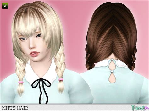 Zauma's Yume - Kitty hair | Sims 3 mods, Sims hair, Sims 3 cc finds