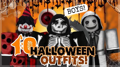 🎃10 HALLOWEEN Roblox Outfits for Boys! *WITH LINKS* |xCandyc0rex🎃 - YouTube