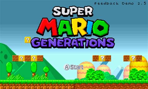 Super Mario Generations | Sonic Fan Games HQ