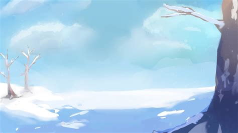 Snowy Field by Shinyprowl on DeviantArt