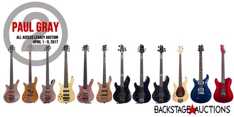 Founding Slipknot Bassist Paul Gray’s Private Collection Auction Goes Live