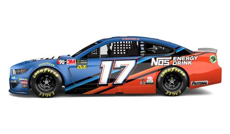 NOS Energy Drink partners with Roush Fenway, No. 17 car