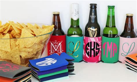 Personalized Drink Koozies - KraftyChix | Groupon