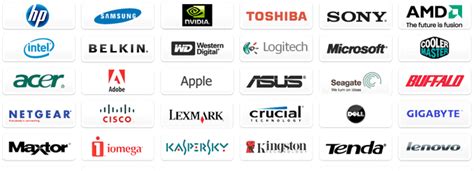 Brands We Service - TekTrek Computer Services