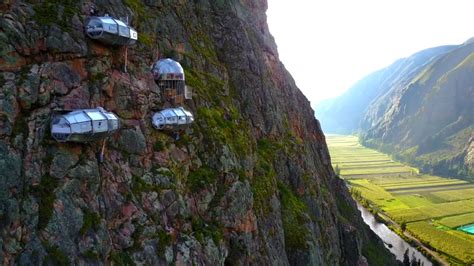 Skylodge 'hanging' hotel in Peru's Sacred Valley