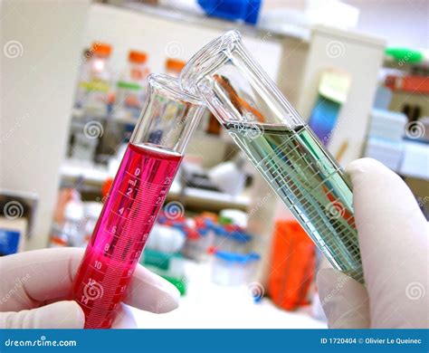 Laboratory Experiment In Science Research Lab Stock Photo - Image: 1720404