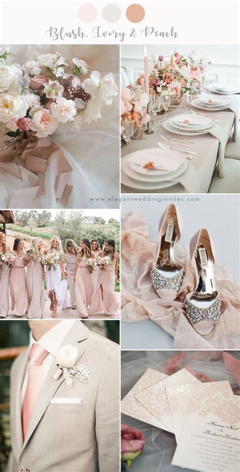 7 Stunning Wedding Color Palettes with Blush Pink ...