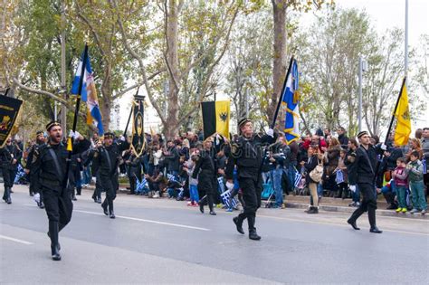 Ohi Day Parade in Thessaloniki Editorial Stock Image - Image of ...