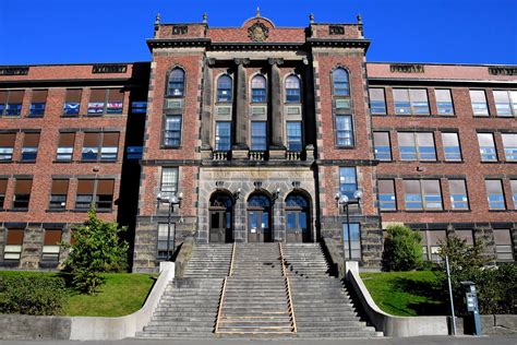 Saint John High School on Prince William Street in Saint John, Canada ...