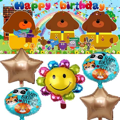 Buy Hey Duggee Party Supplies Birthday Party Banner Decorations for ...