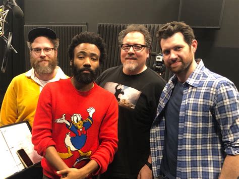 The Lion King Cast Image Includes Donald Glover and Jon Favreau | Collider