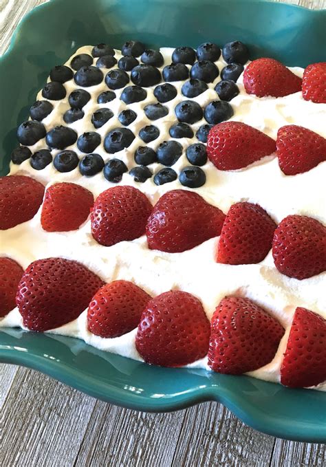 Layered 4th of July Flag Cake | Recipe | Flag cake recipe, Cake recipes ...