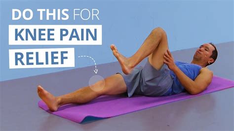 3 Exercises for Knee Pain Relief (Simple. Effective.) - YouTube