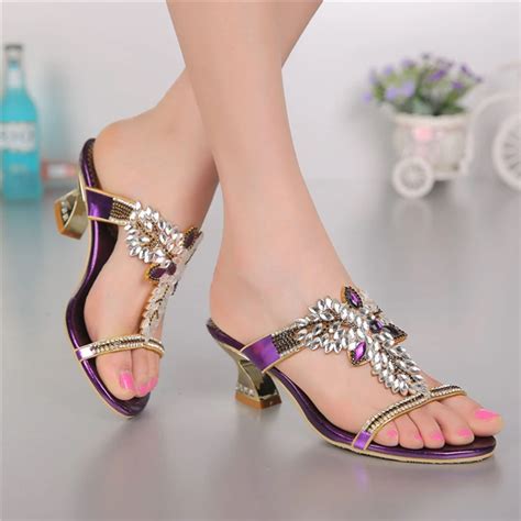 Women Sandals,High Quality Fashion and Sexy Rhinestone Wedding and ...