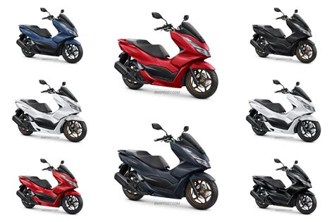 8 Pilihan Warna Honda PCX 160 2023 Tipe CBS dan ABS » BMSPEED7.COM