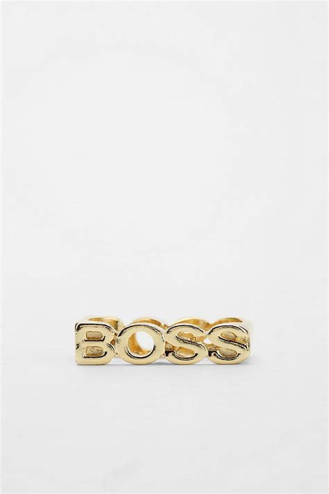 Boss ring | Double finger ring, Rings, Ring finger