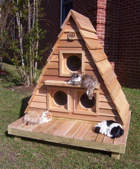 10+ Outdoor Cat House Ideas – DECOOMO