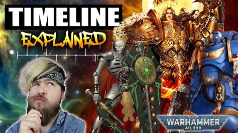 40K Timeline EXPLAINED. Everything You NEED to Know! | Warhammer Lore ...