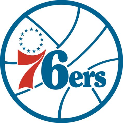 Philadelphia 76ers Logo Transparent - LOGOZC