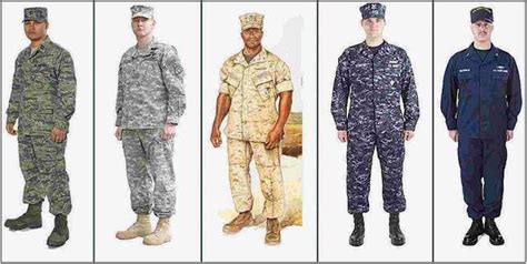 Military Uniforms By Branch