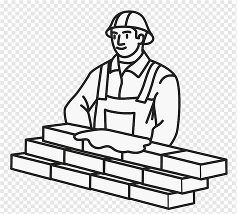 Bricklayer Wall Architectural engineering Illustration, Square brick ...