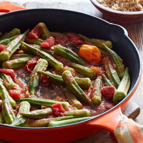 Spicy Stewed Okra & Tomatoes Recipe - EatingWell