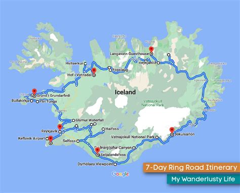 echipaj lenjerie Confirmare iceland ring road attractions map Isaac ...