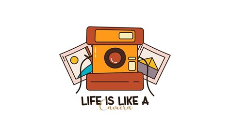 Retro vintage logotype of old camera logo graphic 13786410 Vector Art ...