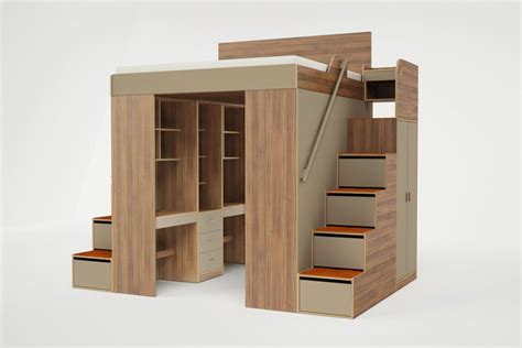 Clever Bed Designs mit integriertem Speicher für maximale Effizienz ...